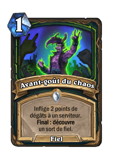 Avant-goût du chaos