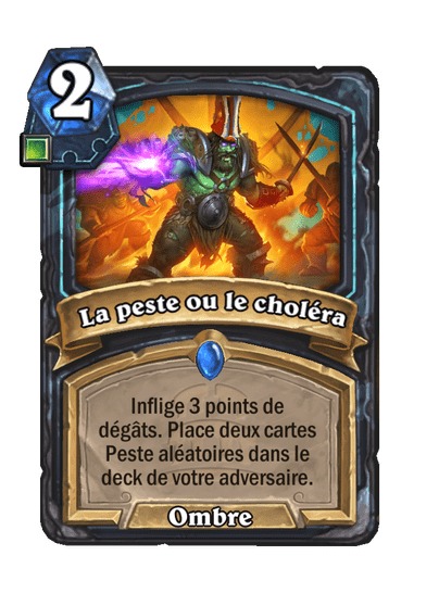 La peste ou le choléra