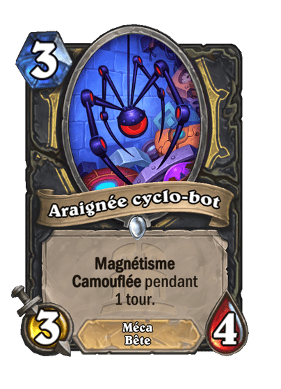 Araignée cyclo-bot