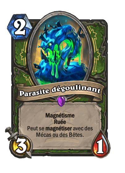 Parasite dégoulinant