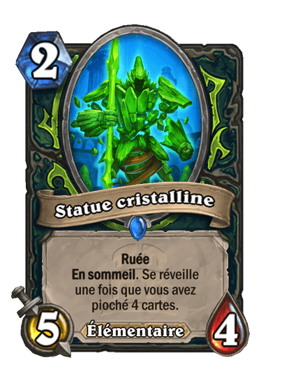 Statue cristalline