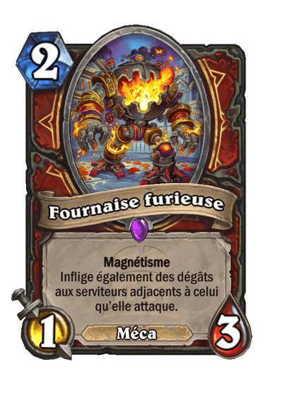 Fournaise furieuse