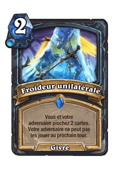 Froideur unilatérale