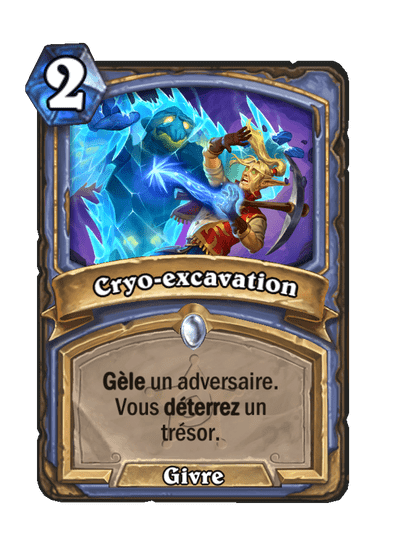 Cryo-excavation